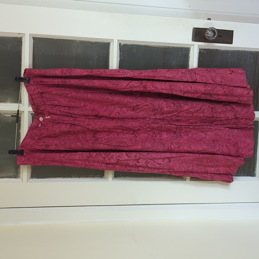 Koret Paisley Pattern Skirt